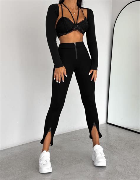 Zipper Leggings 的图像结果