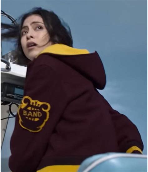 Rosa Salazar Wedding Season TV Show Katie Hooded Jacket - Jackets Masters