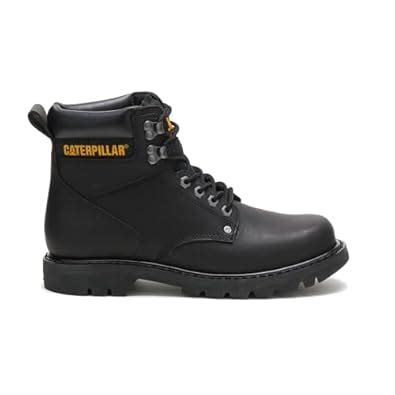 Buy Caterpillar Men's 2nd Shift 6" Plain Soft-Toe Work Boot Black 13 D ...