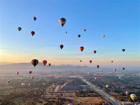 Soaring Above History: The Teotihuacan Hot Air Balloon Experience