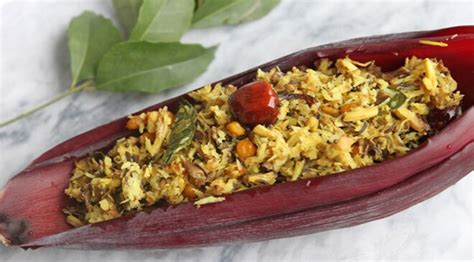 TUMBU KAN (FRIED BANANA FLOWER) - tumbu kan fried banana flower