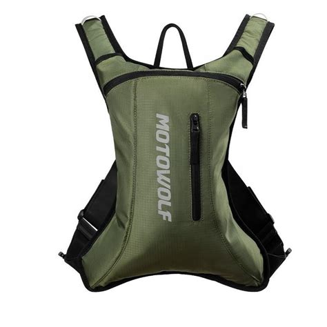 MOTOWOLF MB7 Hydration Backpack( 6l Capacity ) With (2 Ltrs) Bladder ...