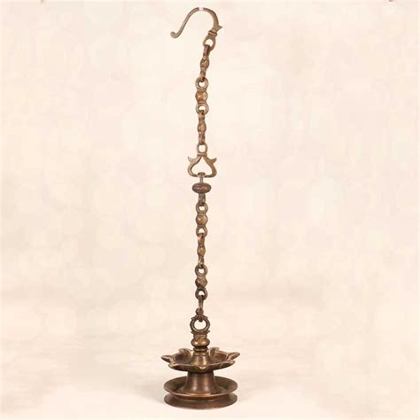 Buy the best-selling Brass Hanging Oil Lamp online | IndianShelf
