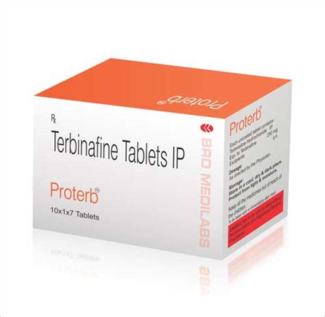Proterb - Terbinafine Tablets IP - BRD Medilabs
