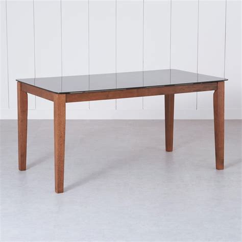 Buy Paco Solid Wood 6-Seater Dining Table - Grey from Home Centre at ...