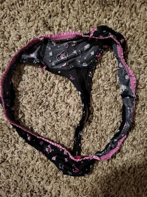 Another pair of my sisters panties filled with my cum. Love knowing ...