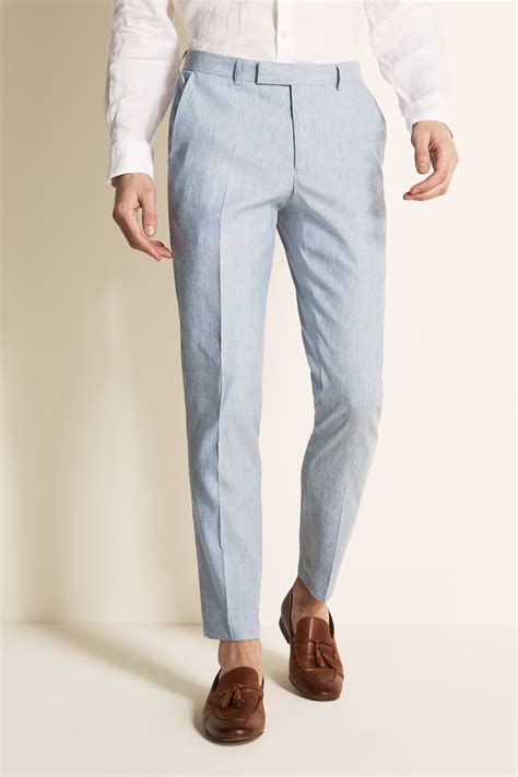 Mens Slim Linen Pants at Della Gonzales blog