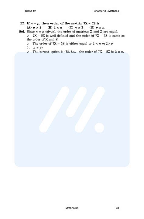 Image result for Class 12 Math 3.3