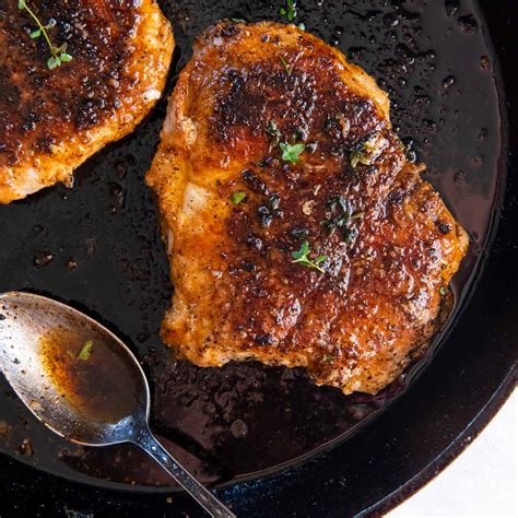Pan Fried Pork Chops Recipe - Kristine's Kitchen