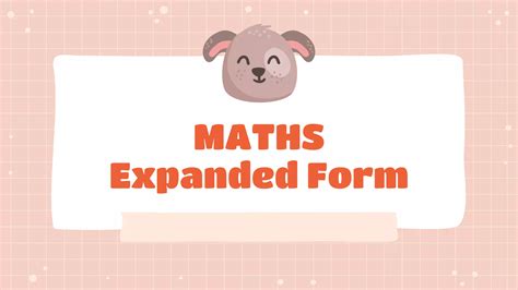 Base Form Standard Form Expanded Form Example in Math 的图像结果