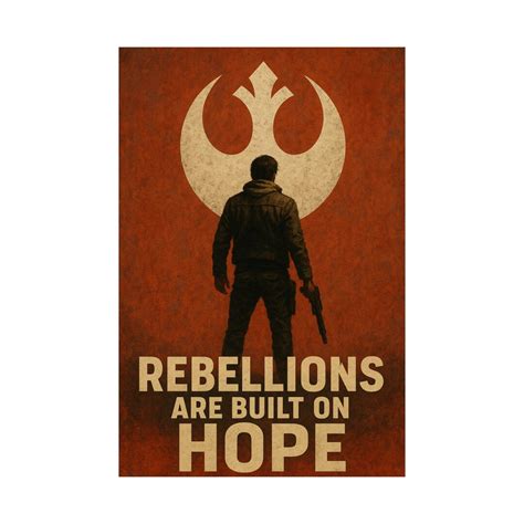 Rebellions Are Built on Hope Poster - 24"x36" - Etsy