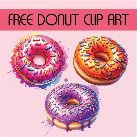 Free Donut Clip Art