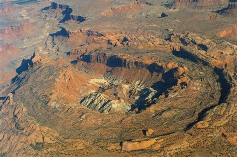 Upheaval Dome Impact Crater Formation
