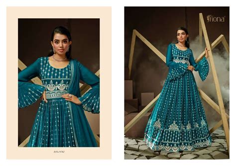 FALAK BY FIONA 31361 TO 31364 SERIES BEAUTIFUL STYLISH FANCY COLORFUL ...