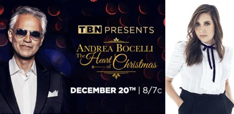 Francesca Battistelli Performs With Andrea Bocelli For Worldwide TV ...