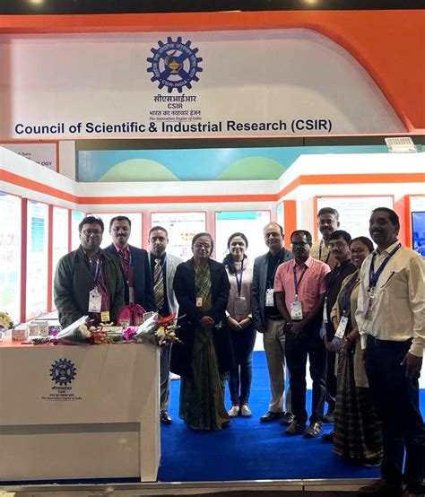 CSIR-IICB at the CSIR exhibition stall in the Global Bio-India ...