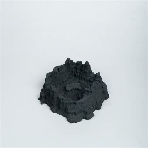 NewThe Grand Canyon Black - Mountain Shaped Ashtray and Decor Piece – Greyt