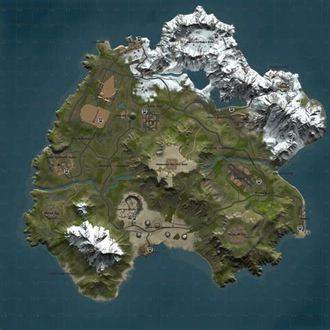 Image result for Rust 3X3 Grid Map