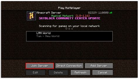 Image result for How to Join Minecraft Server Java