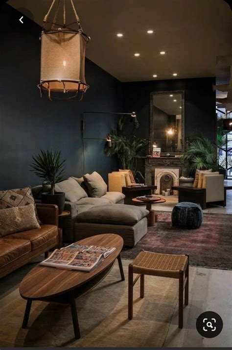 Pin by tily2u on My Big Moody House | Dark living rooms, Home interior ...