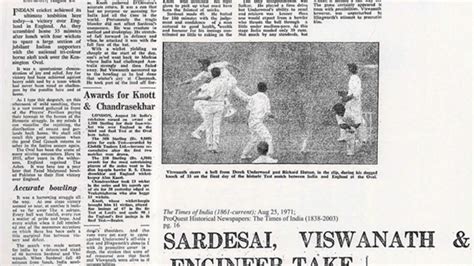 Flashback: A look at India's sporting achievements through The Times of ...