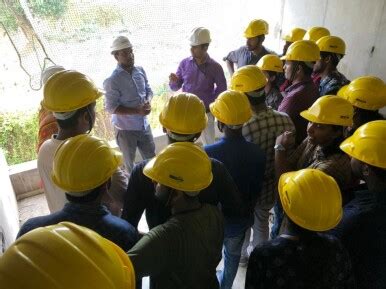 Civil: Industrial Visit for the Final Year Civil Engineering Students