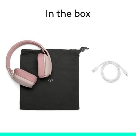 Logitech Zone Vibe 100 Lightweight Wireless Over-Ear Headphones with N ...