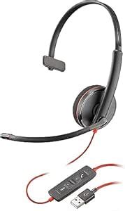 Plantronics Blackwire C3210 Headset Noise Cancelling Soundguard and ...