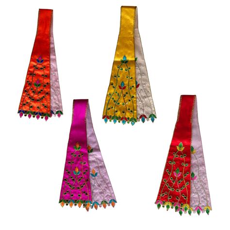 Buy Salvus APP SOLUTIONS Ganpati Traditional Uparna Dupatta - Elegant ...