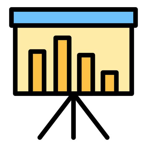 Data presentation - Free business icons