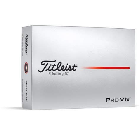 Titleist 2025 ProV1x Golf Balls (1 dozen)