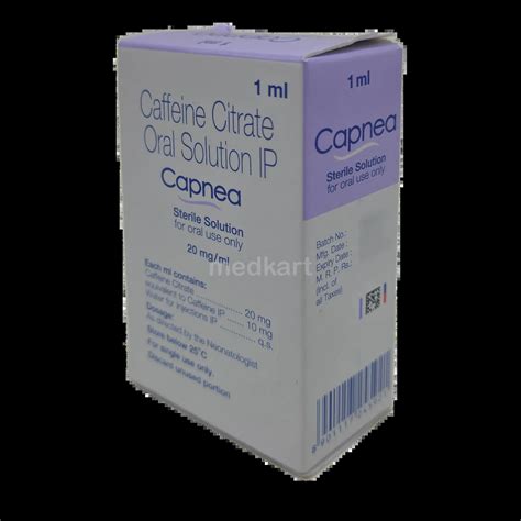 CAPNEA ORAL SOLUTION 1 ML Price, Uses, Side Effects & Substitutes | Medkart