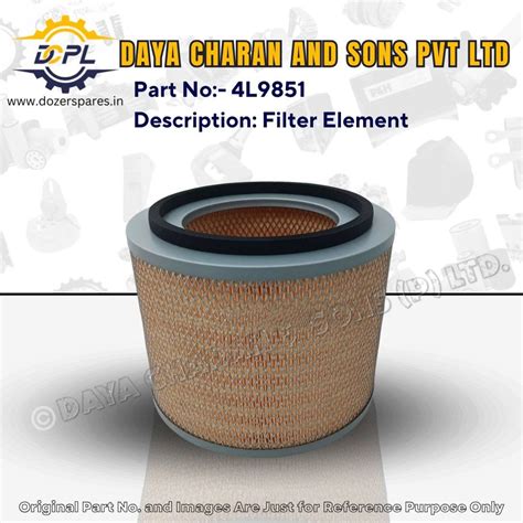 4L9851-Filter Element-Caterpillar-Genset Engine, Industrial Engine ...