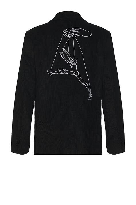 KidSuper String Puppets Suit Top in Black | REVOLVE
