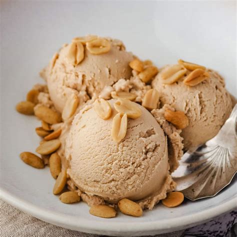 Peanut Butter Ice Cream Four Ingredient Peanut Butter Ice Cream