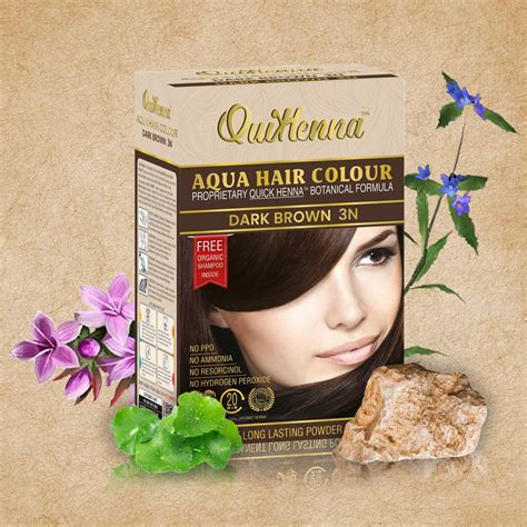 Natural Essence Aqua Hair Color - Dark Brown Mastery – QUIKHENNA