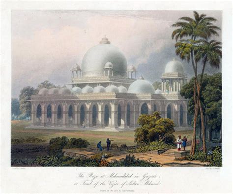 Roza At Gujarat - Captain Robert M Grindlay - Vintage Orientalist ...