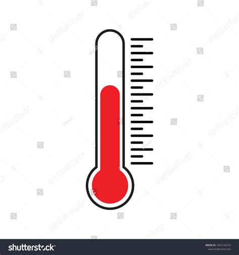 Thermometer Simple Illustration Clip Art Vector Stock Vector (Royalty ...