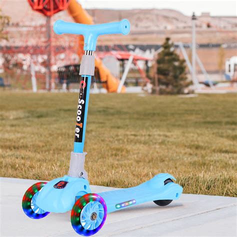 Buy Seenda Scooters for Kids, Deluxe Kick Scooter Foldable 4 Adjustable ...