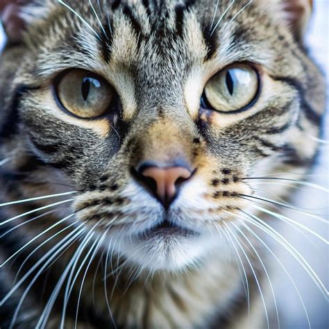 Feline focus captivating cat expressions and whisker details | Premium ...