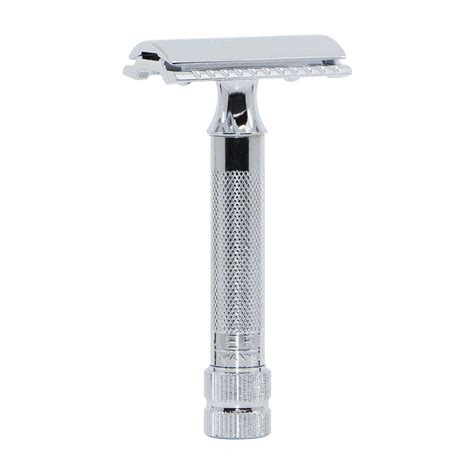 MERKUR Men 34C Classic 2-Piece Double Edge Safety Razor With Heavy Duty ...