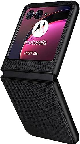 Mizi Back Case Cover for Motorola Razr 40 Ultra 2023 Release, PC + PU ...