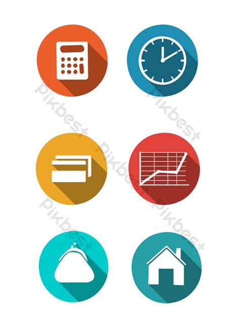 Business Icon Round PNG 的图像结果