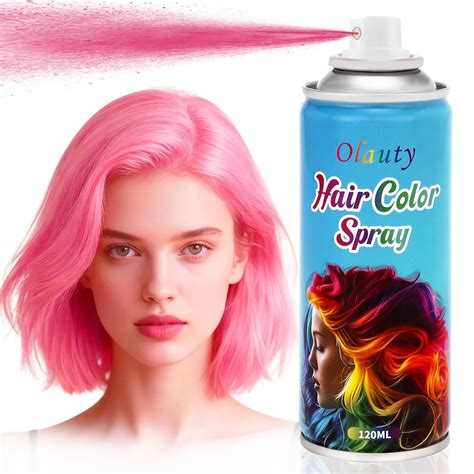 Amazon.com : Pink Hair Spray, Temporary Hair Color Spray For Kids Women ...