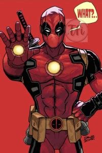 Superhero Deadpool Posters, Unframed, With Double Sided Tape Paper ...
