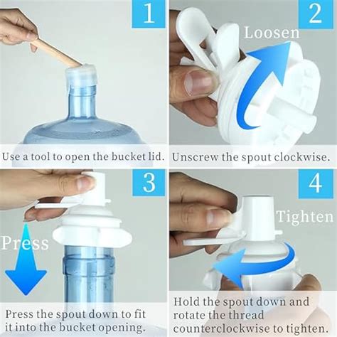 AUNMAS 5 Gallon Dispenser Valve, Reusable Manual India | Ubuy