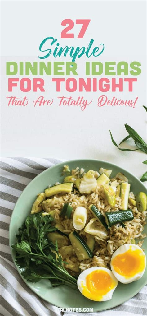 dinner ideas for tonight veg