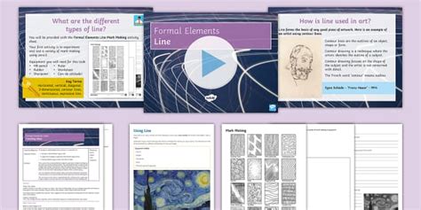 Elements of Art: Line Lesson Plan | Beyond