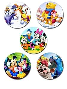 Buy EFW Button Badge,Cartoons Signs & Symbols Online at Low Prices in ...