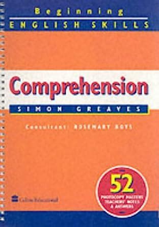 Buy Comprehension (Beginning English Skills) Book Online at Low Prices ...
